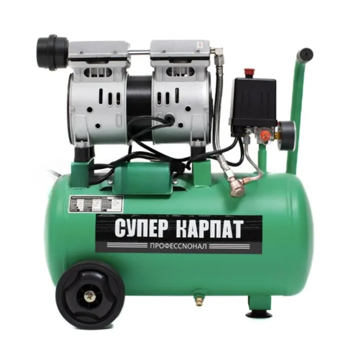 Karpat Hava Kompressoru 50L (Yağsız və Səssiz) – Peşəkar Təmizlik və Ultra-Səssiz Texnologiya — Bakı