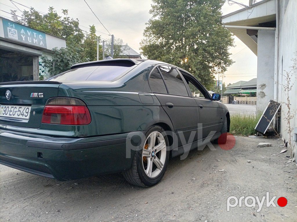 BMW 523, 2.5 L, 1997 il, 348 559 km — Avtomobillər, Qazax (12)