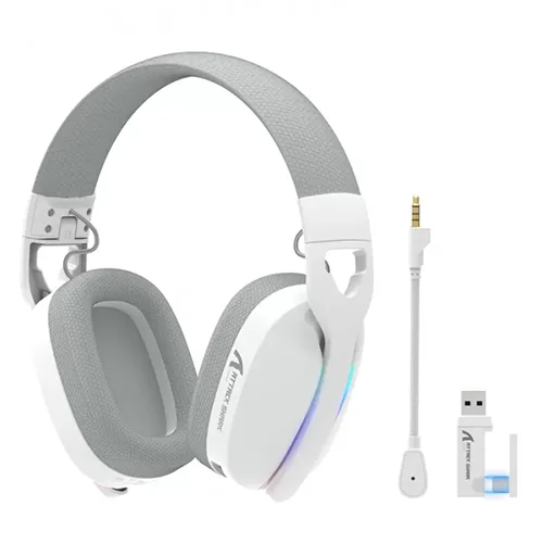 Attack Shark L90 TriMode Wireless White Gaming Headset — Bakı