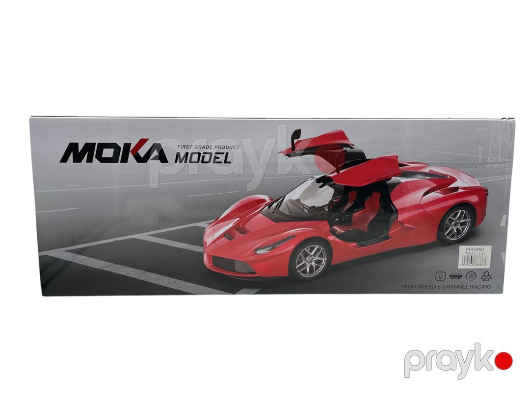 Radio ilə idarə edilən maşın Ferrari LaFerrari Aperta, plastik, qırmızı, 6 yaş — Mallar, Bakı (2)