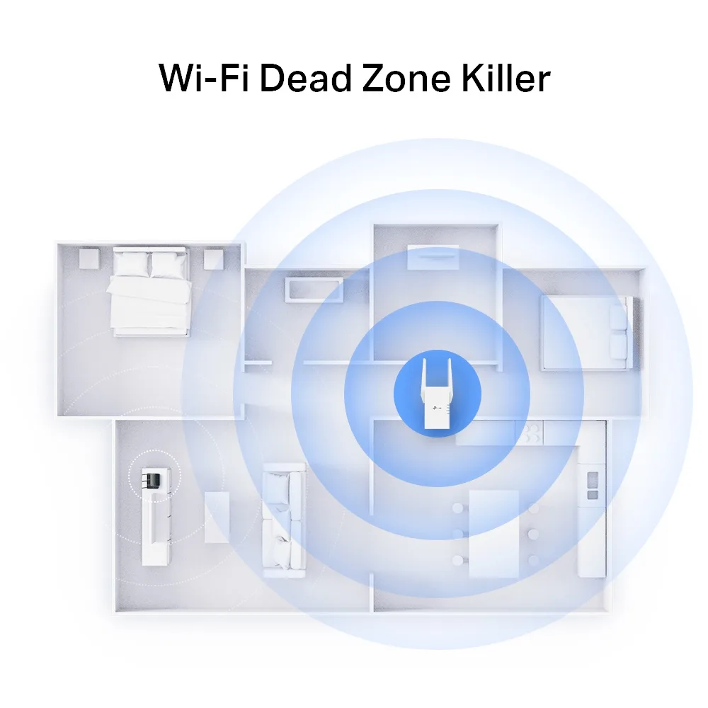 TP-Link - RE705X (AX3000Mesh WiFi 6 Extender) — Mallar, Bakı (4)
