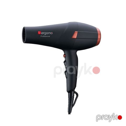 Məhsul 6287 Məhsulun adı: Fen Bergamo BG-HD6514MBP 2200 W, qara, 3