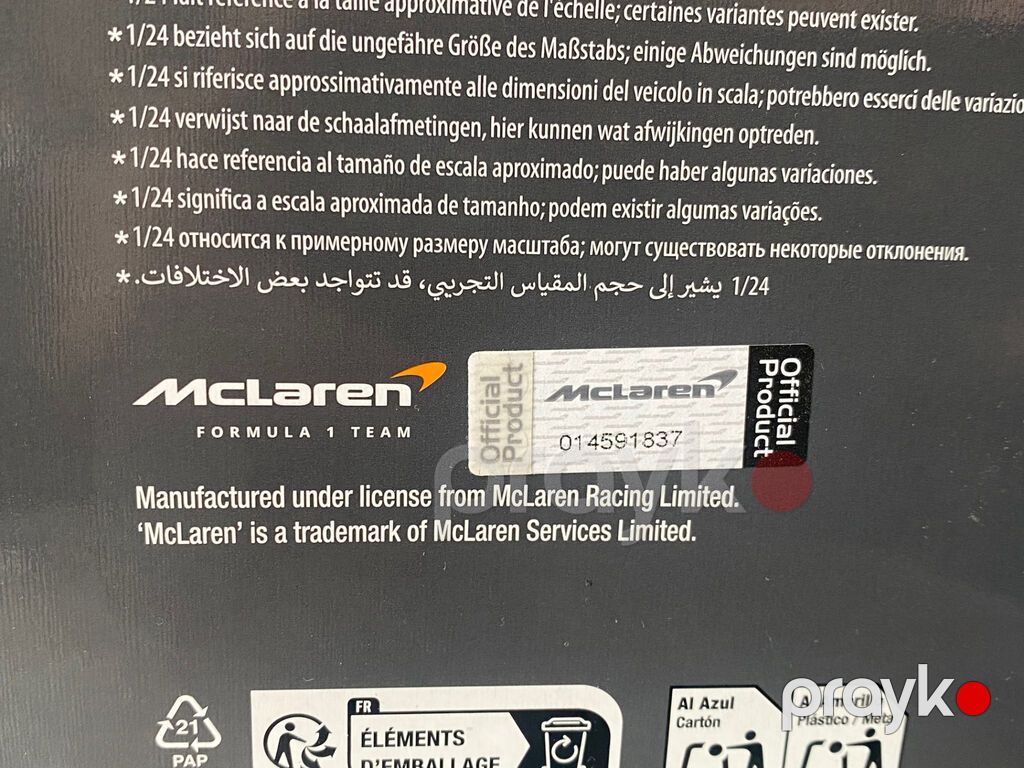 McLaren, 2024 il, 1:24, Dəmir, Ödənişli çatdırılma — Modellar, Bakı (5)