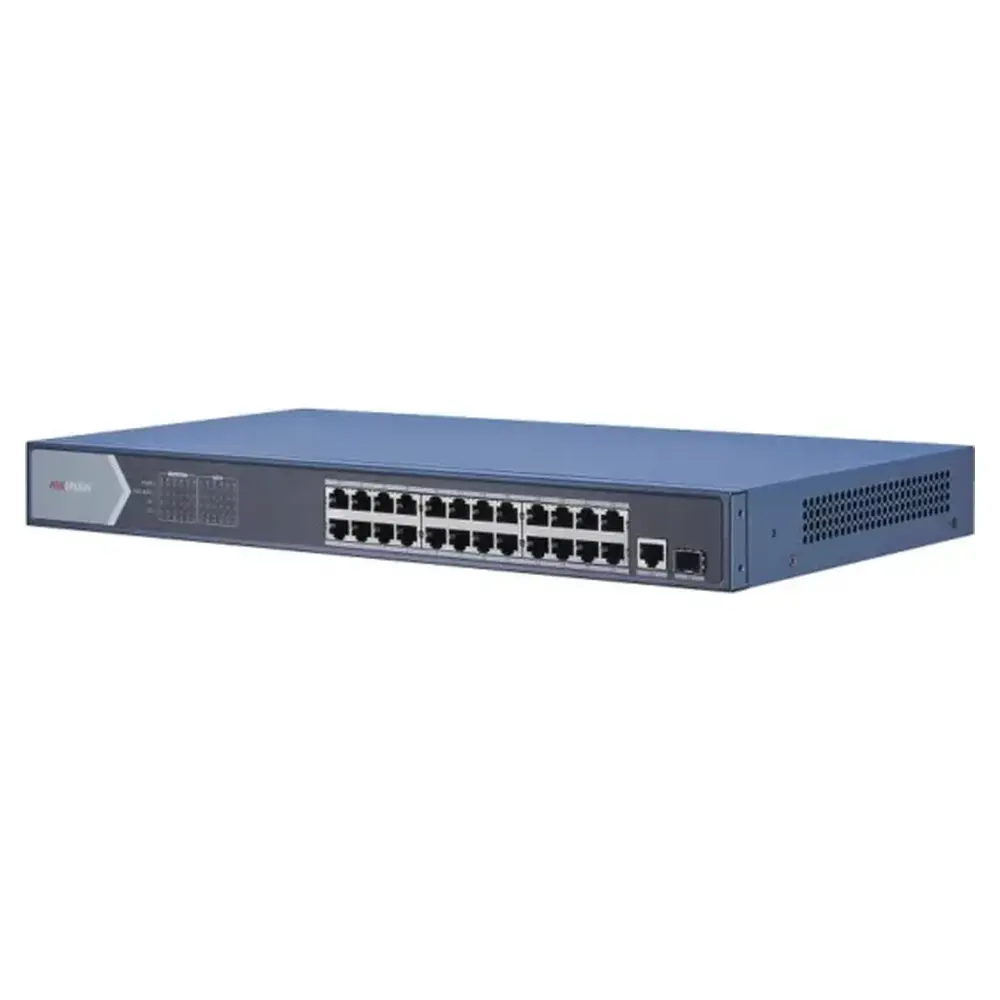 Hikvision 24 Port Gigabit Unmanaged POE Switch — Pctech — Surveillance cameras