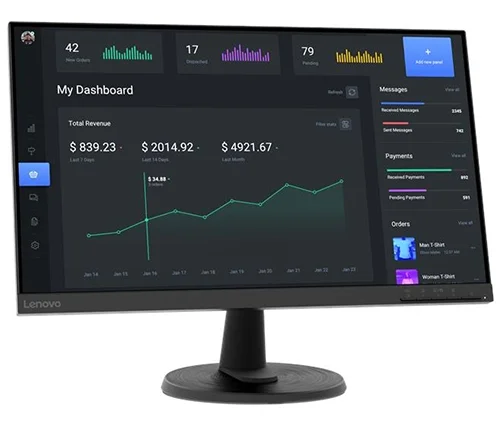 Lenovo C24-40 (63DCKAT6EU) 24-inch FHD Monitor — Monitorlər, Bakı (2)