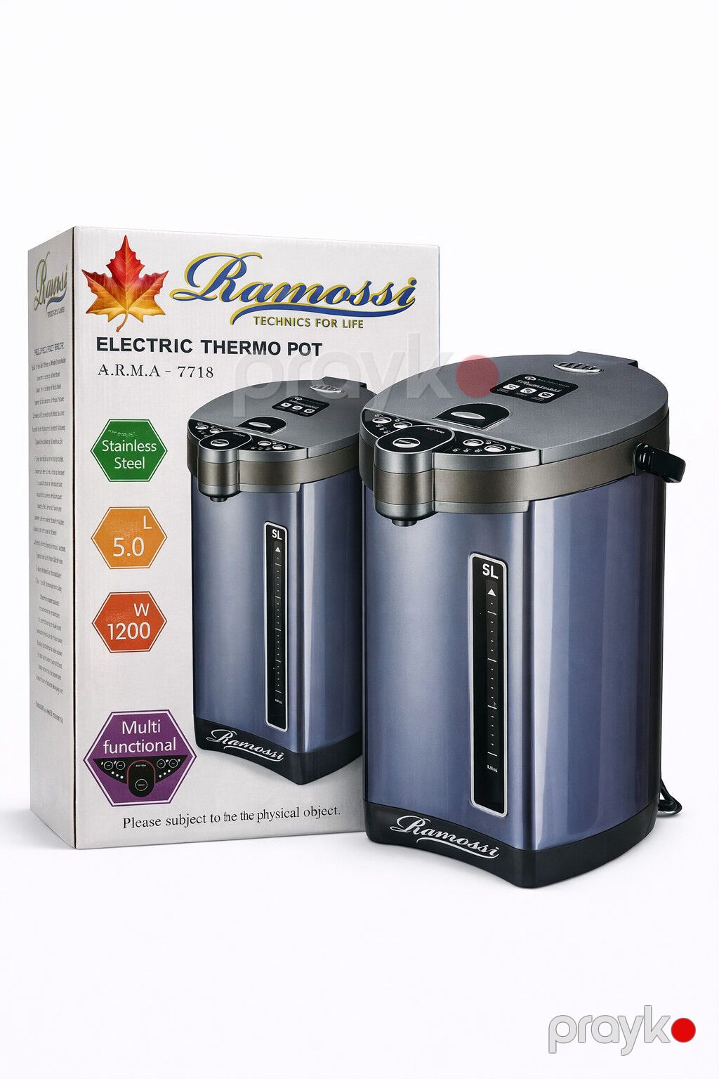 5109 Məhsulun adı: Termopot Ramossi A.R.M.A-7718 Brend: Ramossi — Elektrik çaydanları və termoslar, Bakı (2)