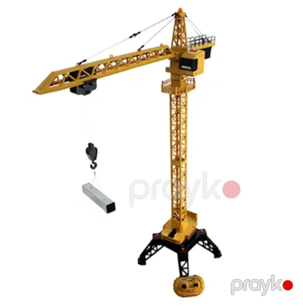 Radio ilə idarə olunan kran K2026-111, sarı, 92x34x120 sm — Mallar, Bakı (2)
