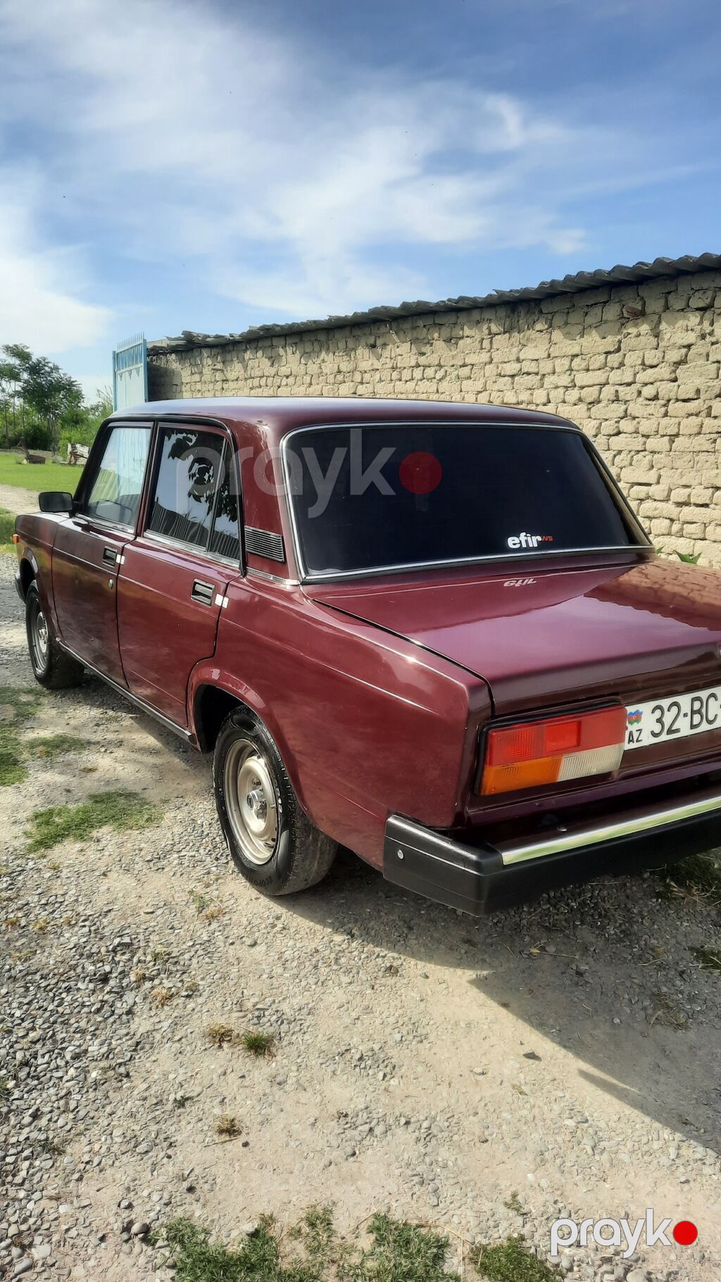 VAZ 2107 – tünd albalı rəngdə sedan Texniki və dizayn xüsusiyyətləri — Avtomobillər, Ucar (7)