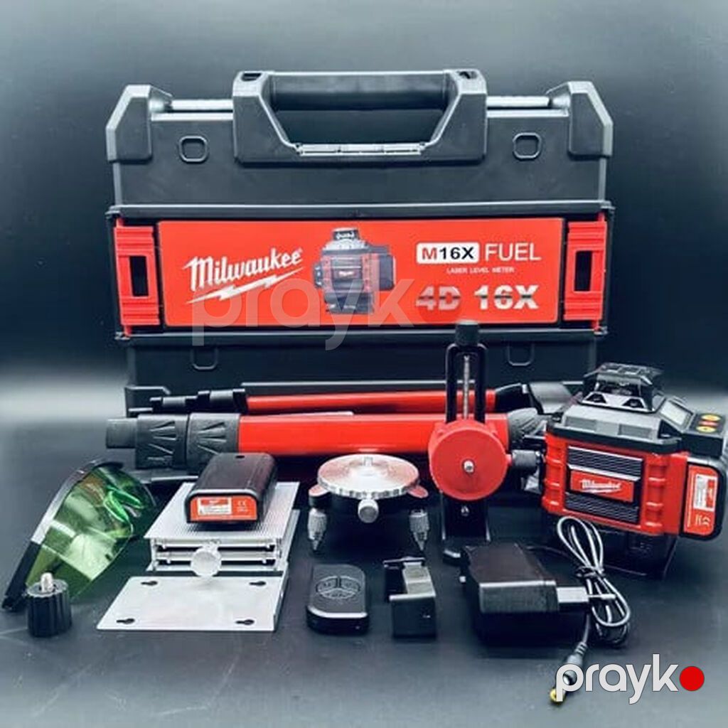 10523 Məhsulun adı: Lazerli nivelir Milwaukee 4D 360 dərəcə 0007654 — Ölçü alətləri, Bakı (4)