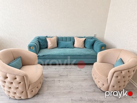Divan kreslo dəsti satılır 990₼. Açılmır bazası yoxdur.Ünvan Həzi — Bakı
