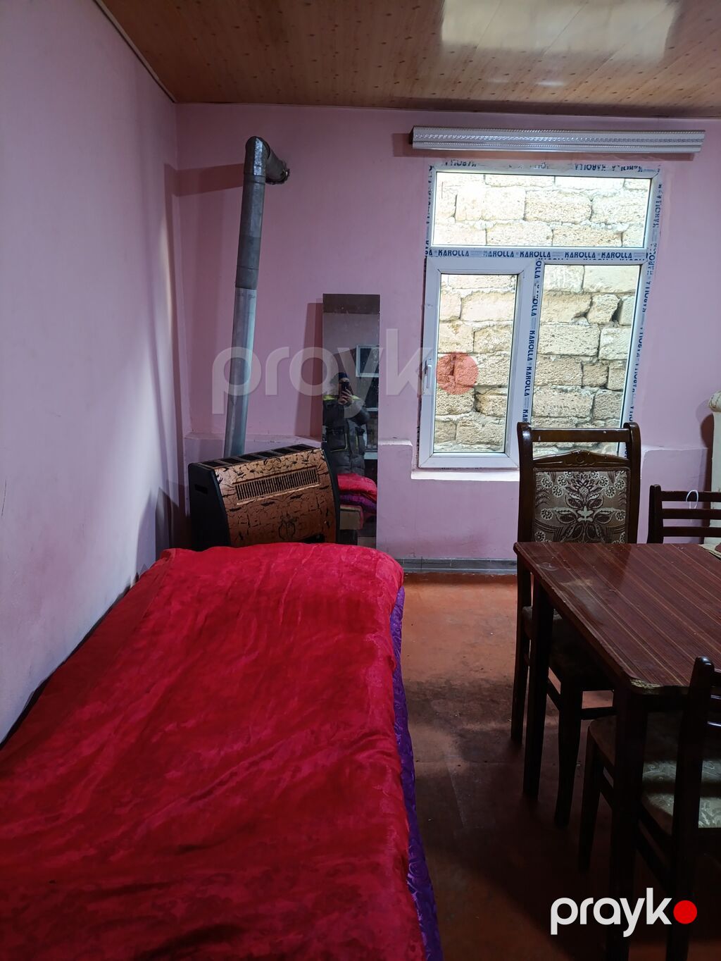 Hövsan butanin yanı yolun yaxınlığında 1 otaqlı heyetide var — Ev, villa, Bakı (8)