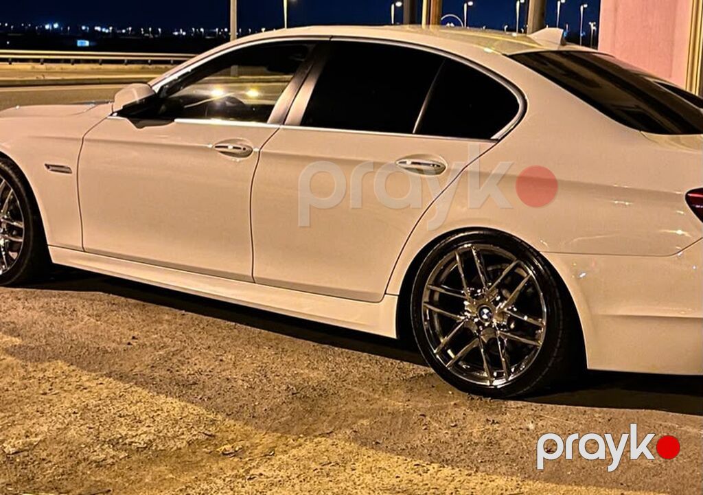 BMW F10 üçün 20" xrom yüngül lehimli disklər və aşağı profilli şinlər — Diskləri, Bakı (4)