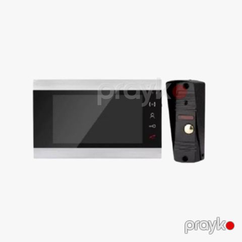 Hermax HR-706-IP S+B Kit Smart Video Domofon – 7" TFT Monitor, 1080P Kamera, Tuya App, IP65 — Bakı