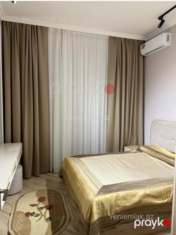 Kirayə 2 otaqlı Bina evi menzil (Yeni tikili), 60 m², Binəqədi rayonu — Mənzil, Bakı (5)