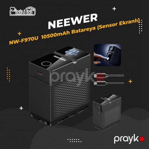 Neewer NW-F970U 10500mAh batareya (Sensor ekranlı) — Bakı