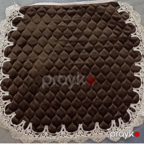 Örtük Blumarine, velür, 50x50 sm, qəhvəyi — Bakı