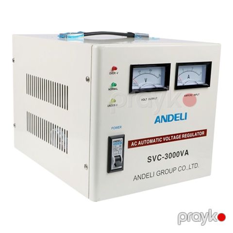 Məhsul 5863 Məhsulun adı: Stabilizator Andeli 3000W Brend: Andeli — Bakı