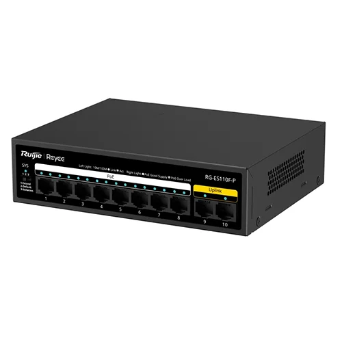 Reyee RG-ES110F-P Unmanaged Switch — Bakı