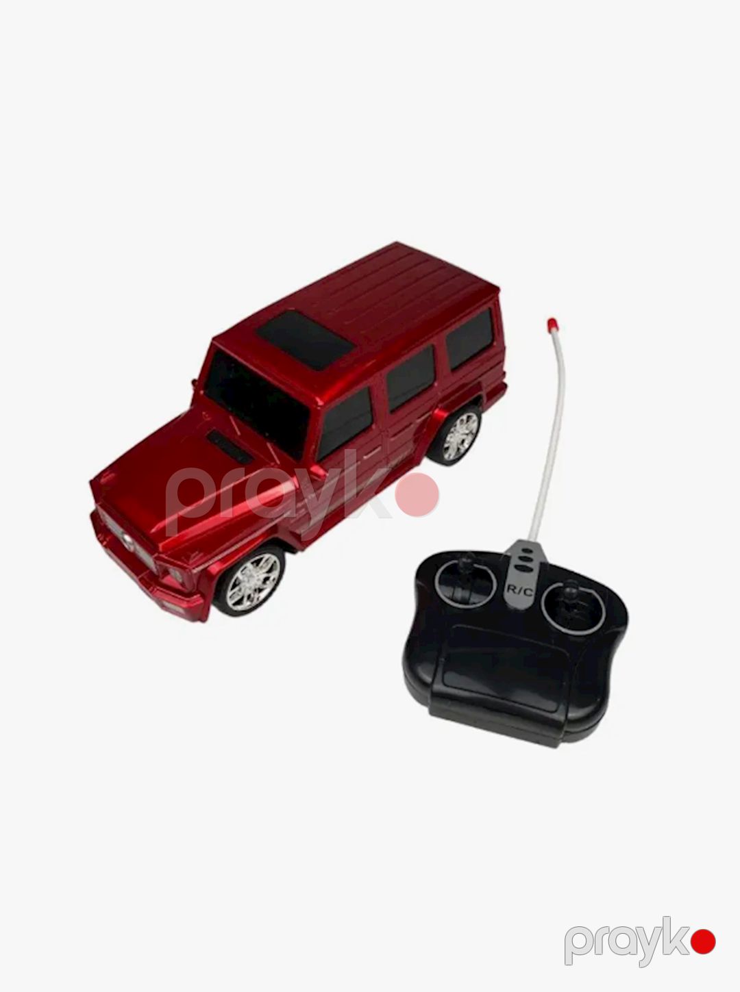 Radio ilə idarə olunan avtomobil Mercedes-Benz Cross-Country Power II, qırmızı — Mallar, Bakı (2)