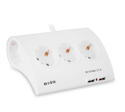 S-Link SPG9-5-15 1.5m Elektrik şəbəkə filteri — Kabelləri, adapterlər və keçidçilər, Bakı (2)
