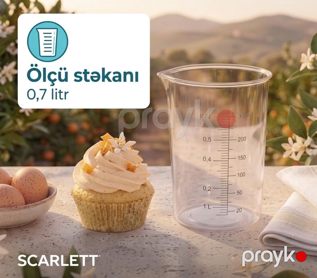 Əl blenderi Scarlett SC-HB42F82 — Ev texnikası, Bakı (8)