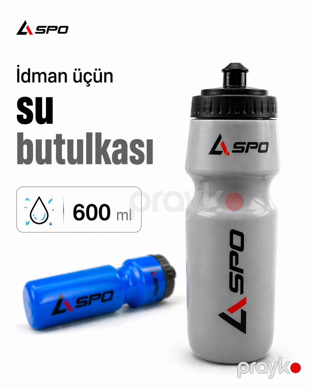 8107 Məhsulun adı: İdman su qabı Aspo, polipropilen/qida plastiki — Süfrə qabı, Bakı (2)