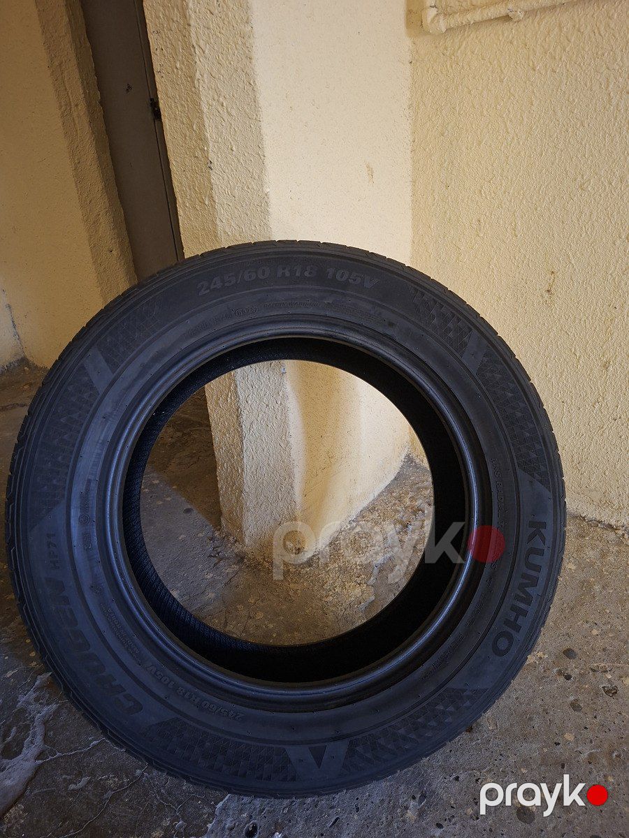Kumho M+S şini 245/60 R18 — Ehtiyat hissələri və aksesuarlar, Bakı (4)