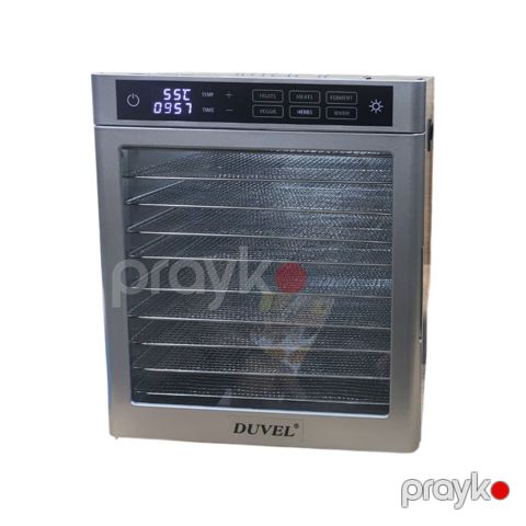 9349 Məhsulun adı: Meyvə və tərəvəz qurudan Duvel DL-128 800W — Bakı
