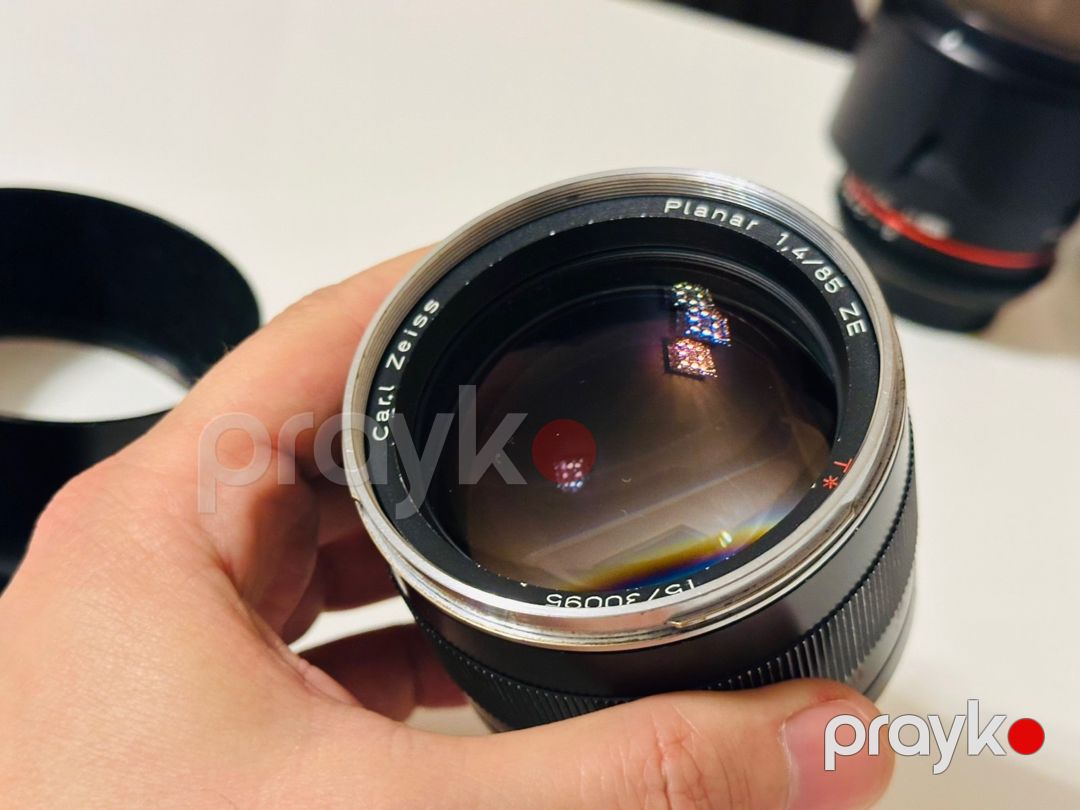 Carl Zeiss T* 85 mm 1.4 ZE — Foto və video texnikası, Bakı (6)