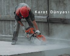 Ucuz Karot beton kəsimə işləri — Bakı