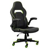2E Gamıng Chair Hebı, black-green (2E-GC-HEB-BK) — Pctech — Компьютеры и ноутбуки