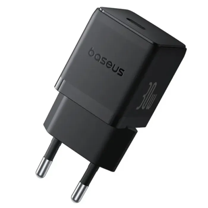 Baseus Palm Fast Charger 30W PD3.0 Usb-c Şarj Adapteri Qara — Bakı