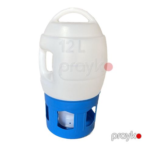 Göyərçinlər üçün su təknəsi İL-4268, ağ, 12 l, 43x20 sm — Bakı