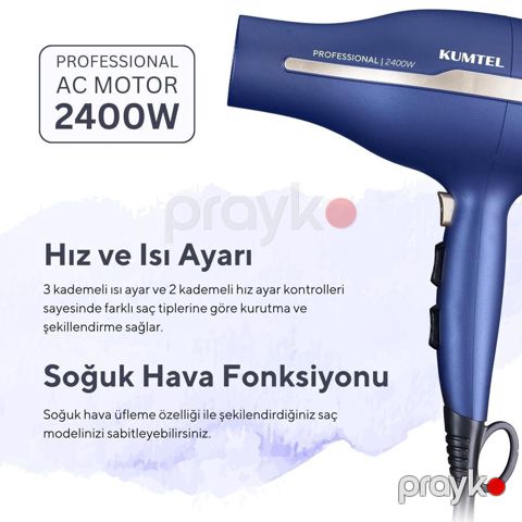 6485 Məhsulun adı: Fen Kumtel HHD-03_RB Blue Brend: Kumtel — Bakı