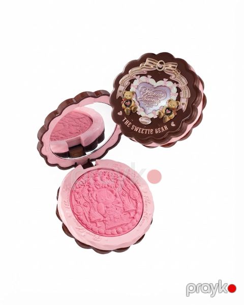 Ənlik Flower Knows The Sweetie Bear Silk Satin 04 Berry Parfait — Bakı