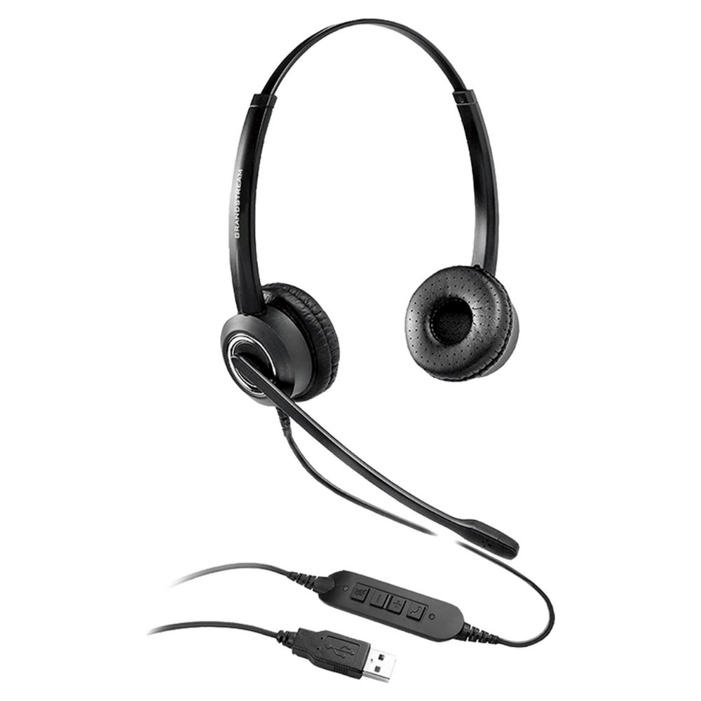 Grandstream GUV3000 HD USB Headsets with Noise Canceling Mic (GUV3000) — Qulaqcıqlar, Bakı