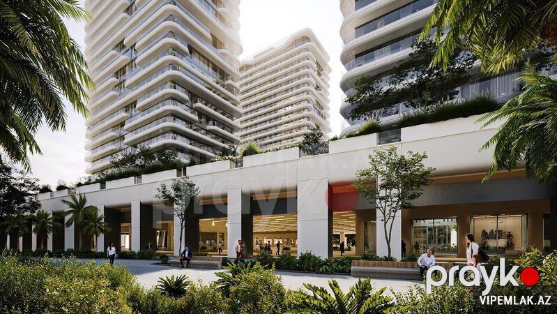 Sabunçu rayonunda 1 otaqlı Yeni tikili Satılır, 60 m² — Mənzil, Bakı (2)