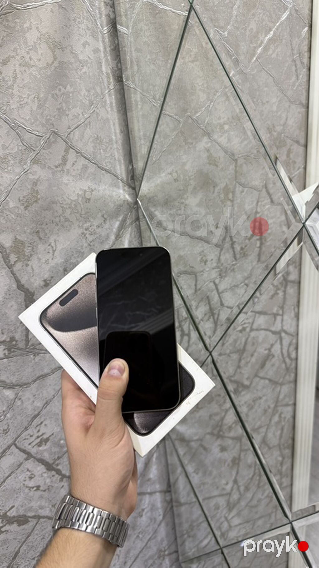 IPhone 15 Pro, Natural Titanium, Face ID — Apple iPhone, Sumqayıt (2)