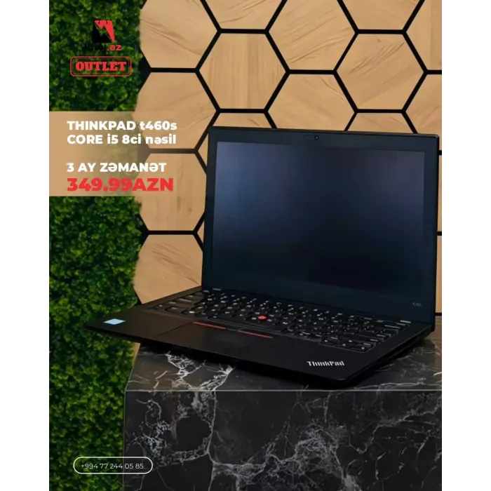 Lenovo ThinkPad Noutbuk Intel Core i5 8-ci Nəsil 8GB RAM 256GB SSD Full HD — Bakı
