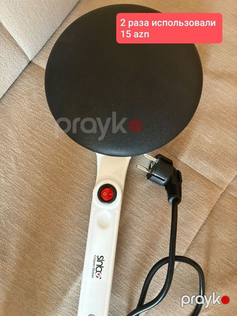 Sinbo Crepes Maker – elektrikli blinçik/kreplər üçün cihaz — Bakı