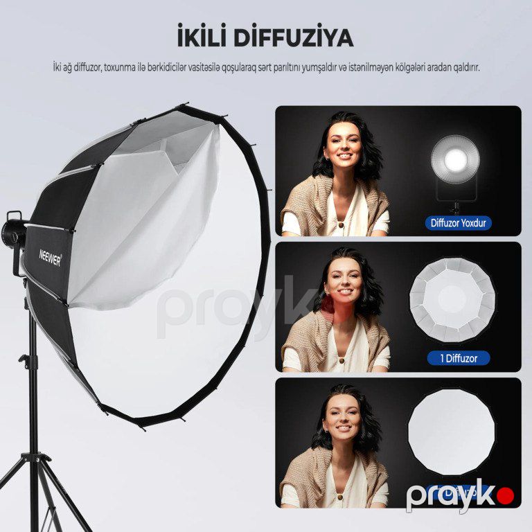 Parabolik softboks "Neewer" 85 sm — Foto və video texnikası, Bakı (3)