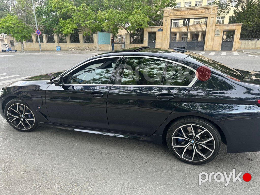 BMW 530e, 2.0 L, 12 kWh, 2021 il, 97 000 km — Avtomobillər, Bakı (9)