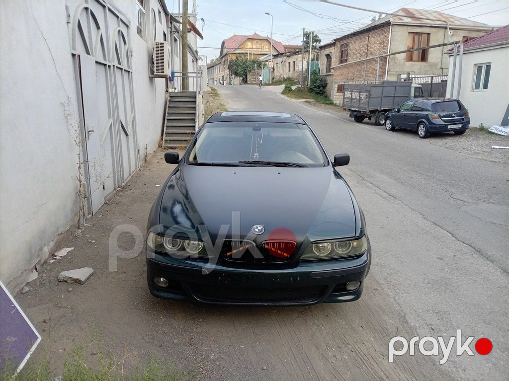 BMW 523, 2.5 L, 1997 il, 348 559 km — Avtomobillər, Qazax (4)