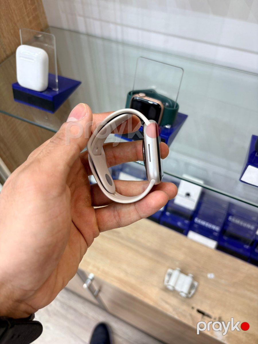 Apple Watch Series 9 Aluminum Silver 45mm — Ağıllı saatlar və biləkliklər, Bakı (2)