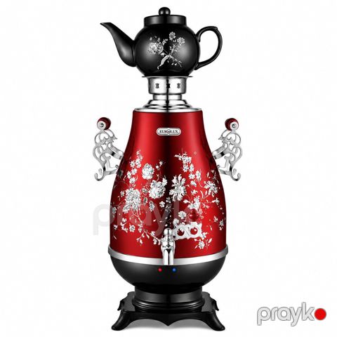 5054 Məhsulun adı: Samovar Eurolux, EU-ES5466JBR, 5 L, Qırmızı — Bakı