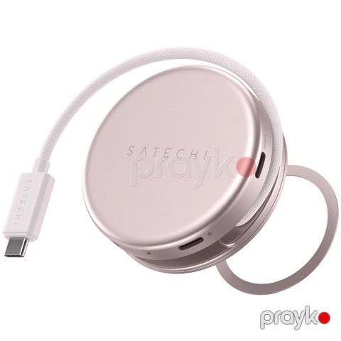 USB Hub Satechi OntheGo 5in1 USB Type-C ST-POTG5P Blush — Bakı