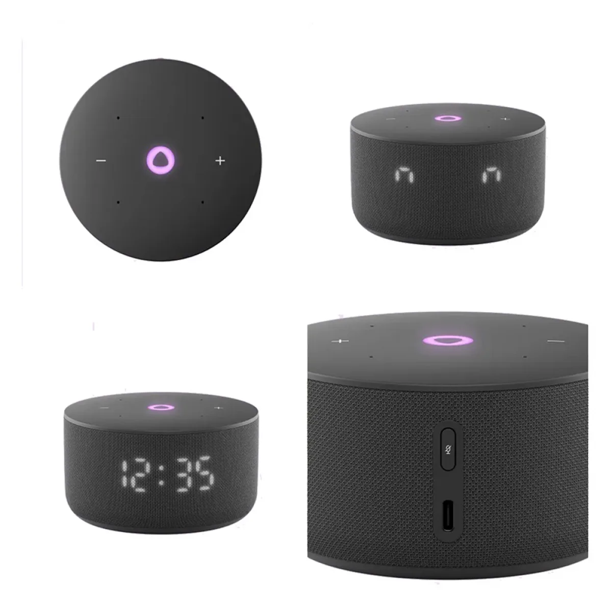 Ağıllı dinamik Yandex Station Mini 3 Black (YNDX-00027K) — Mallar, Bakı (5)