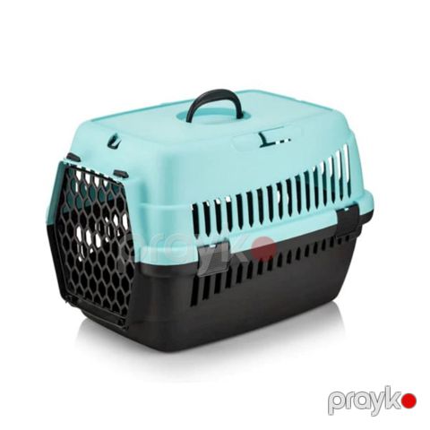 Daşıma çantası ev heyvanları üçün Dubex P5241, firuzəyi/qara — Bakı