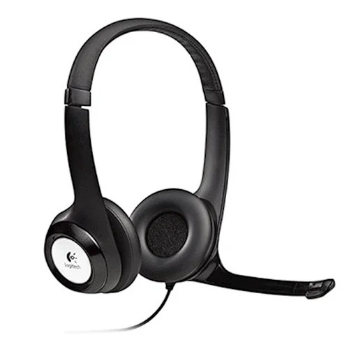 Logitech H390 (981-000406) Corded USB Headset — Qulaqcıqlar, Bakı (3)