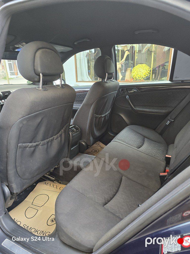 Mercedes C 200, 2.0 L, 2000 il, 365 000 km — Avtomobillər, Quba (12)